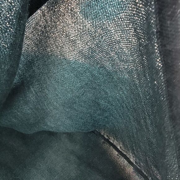 Beyond Threads NWOT 100% Baby Alpaca Fine Knit Open Cardigan Peru Green‎ Size L - Picture 8 of 14